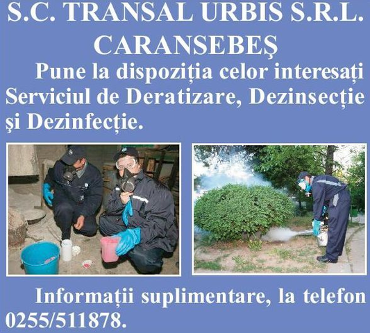 Servicii deratizare Transal Urbis