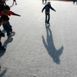 Patinoar la Poiana Mărului  