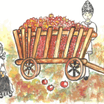 „Carul cu mere” se oprește la Caransebeș