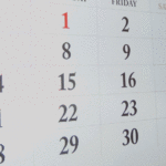 FIle de calendar