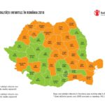 Harta mortalității infantile – discrepanțe cronice între județe