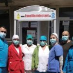 Patru tuneluri de dezinfecţie au fost montate la spitalul din Caransebeş