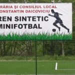 Teren sintetic de minifotbal, la Constantin Daicoviciu