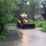 La Caransebeş, ploile au făcut prăpăd în Teiuş