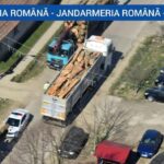 Ilegalităţi văzute din elicopter în zona Oţelu Roşu