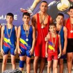 Luptătorii de la C.S.M. Caransebeş, locul I la Timişoara