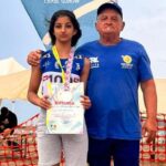 Alexandra Covaci, de la C.S.M. Caransebeş, la Campionatul European de Lupte pe Plajă