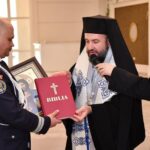 Episcopul Caransebeșului, Lucian Mic, alături de polițiști, de ziua lor